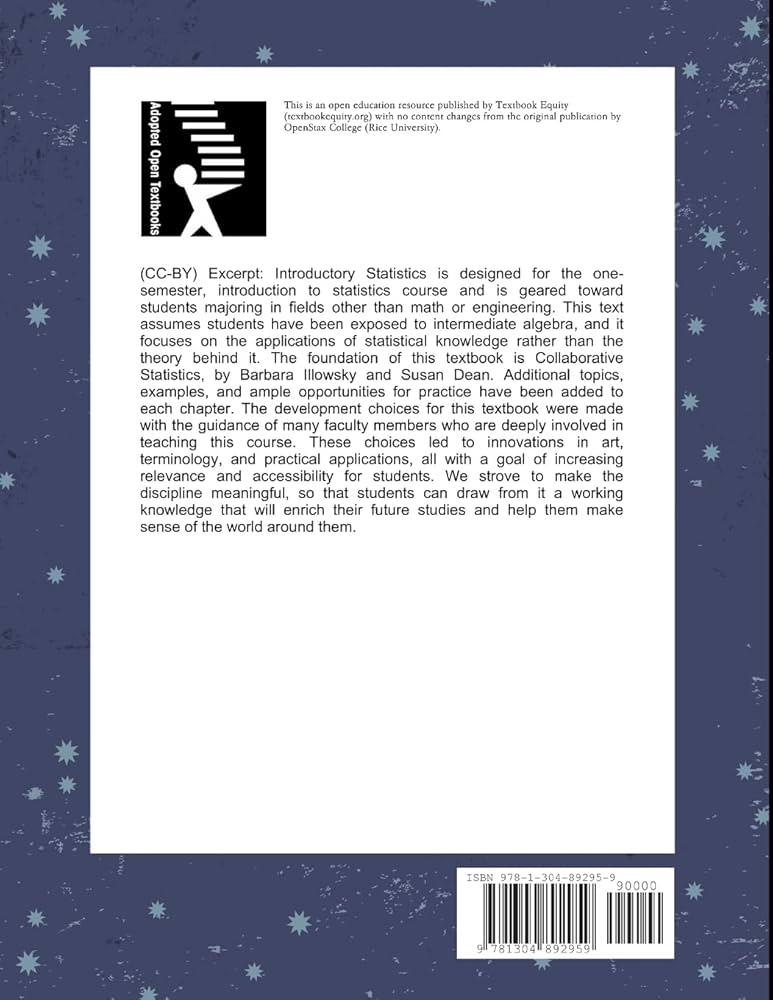 Amazon | Introductory Statistics Volume 2 | Textbook Equity