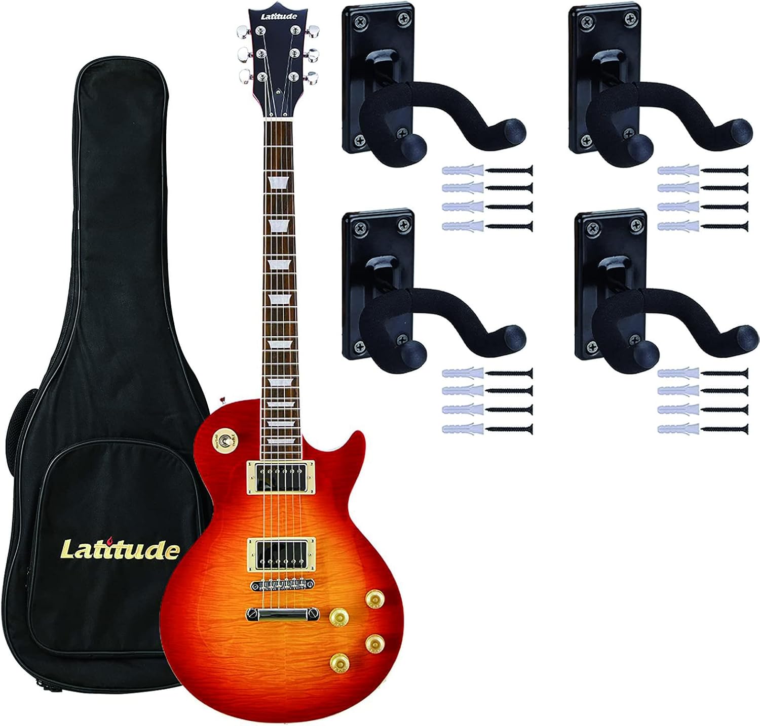 Latitude NW1915 Les Paul Electric Guitar Single Cut Dual