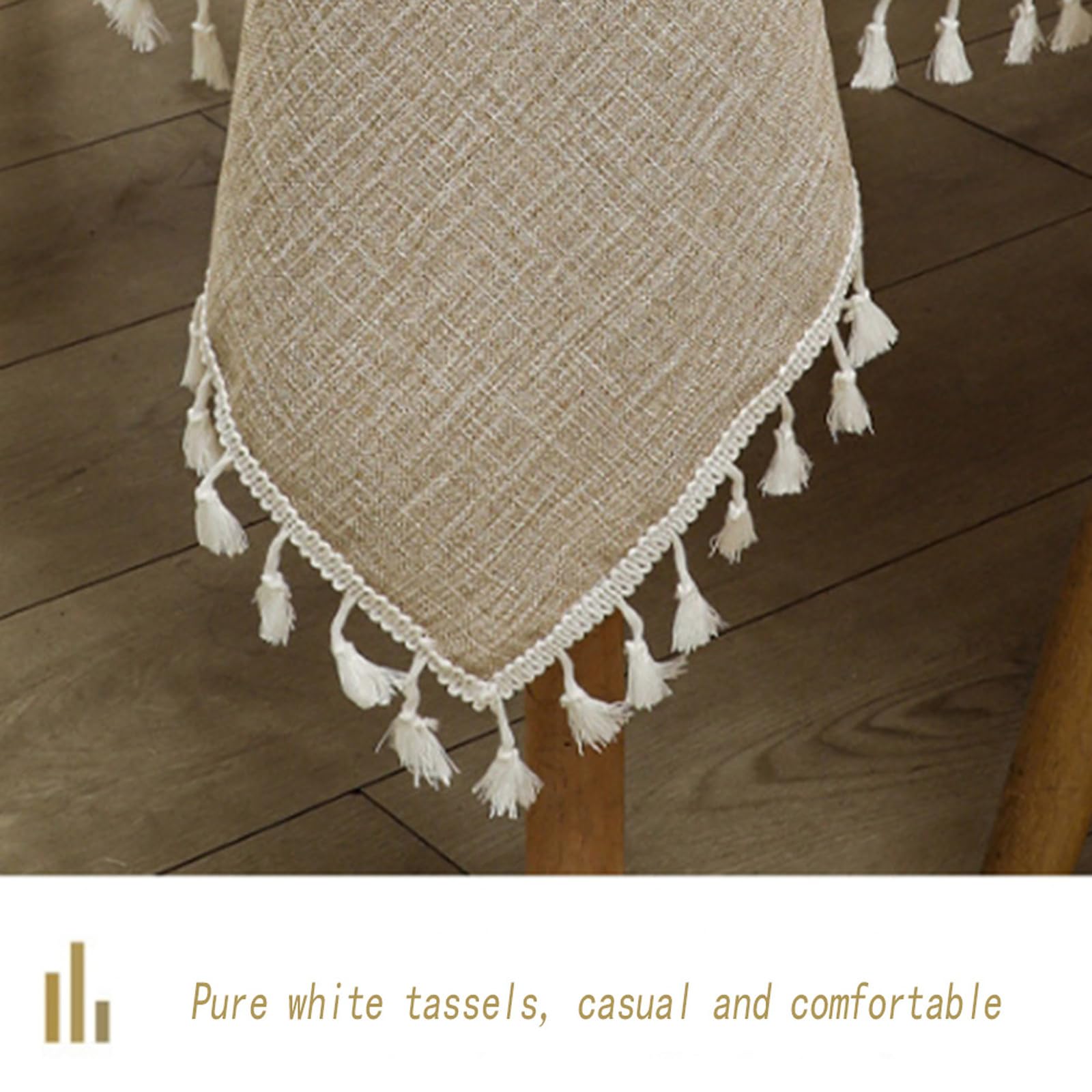 Tovaglia impermeabile grigia 110 x 170 cm con nappe – Tovaglia versatile in stile country per cucina, buffet, feste ed eventi in campeggio