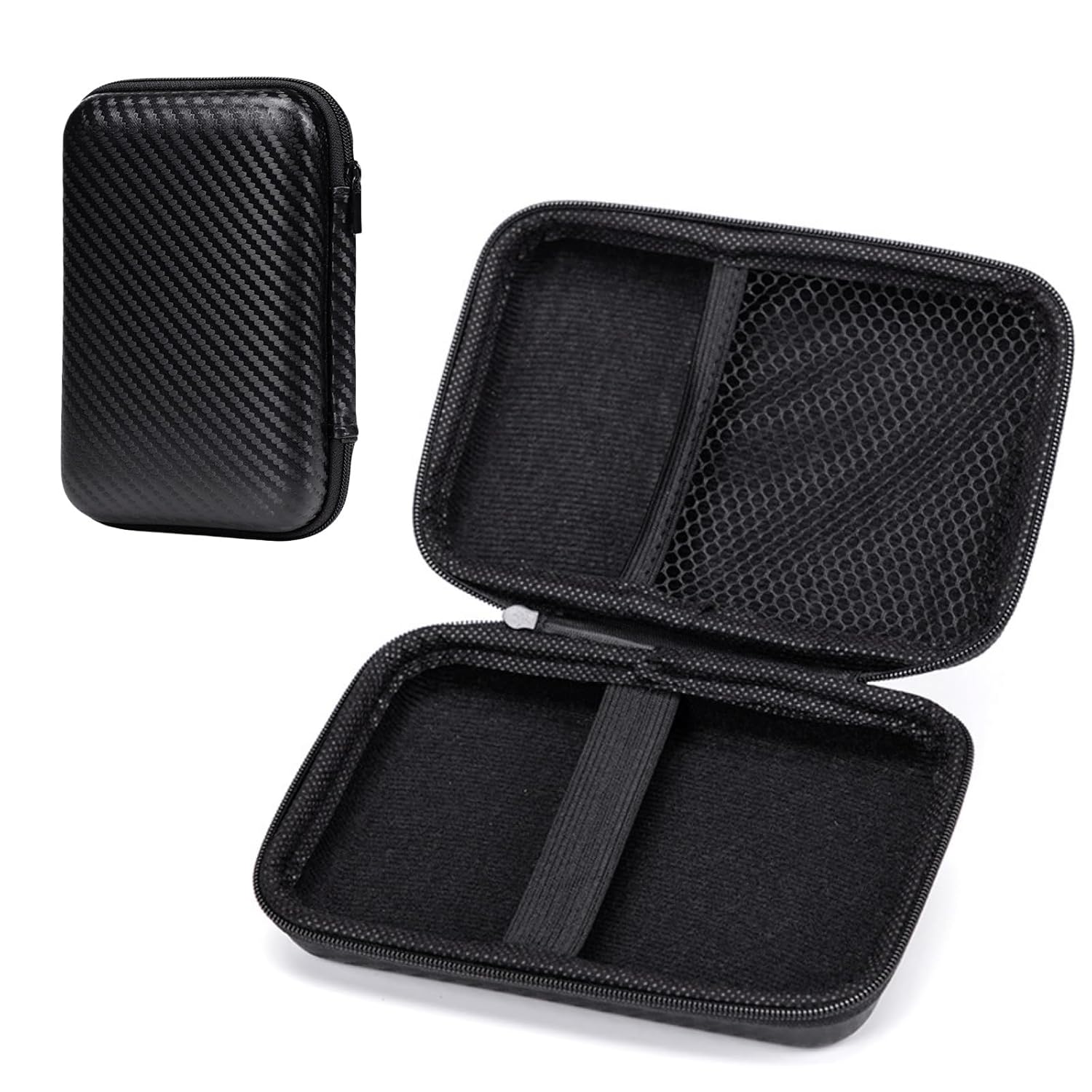 JiangJiangBao EVA Hard Case for G350 Retro Handheld Game Console & Accessories, Drop-Proof & Wear-Resistant, Travelling Carrying Case