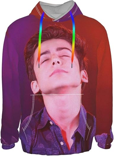 Amazon.com: Micffo Aidan Gallagher - Sudadera con capucha para hombre,  diseño de doble cara, manga larga : Ropa, Zapatos y Joyería