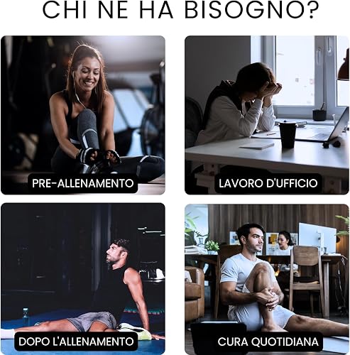 Pressoterapia per casa, massaggiatore per gambe e piedi stanchi per migliorare la circolazione, recupero muscolare, drenaggio linfatico, portatile con borsa (L:183-195 cm) - 9