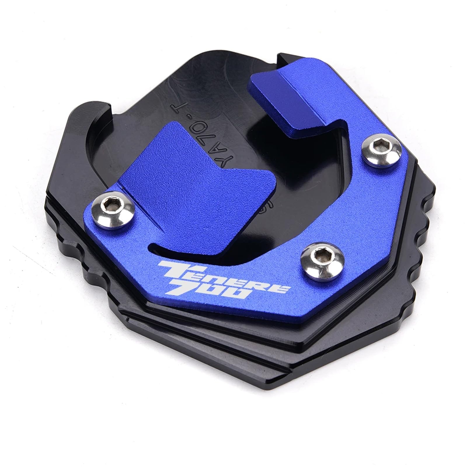 Piastra Supporto Laterale Estensione Cavalletto Moto per yamaha tenere 700 2022 2023 Tenere700 XTZ 700 T700 2019 2020 2021 Accessori (Blu)
