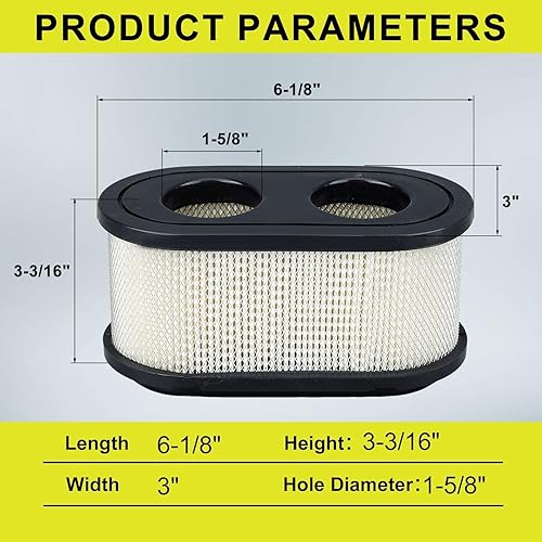 Miniatura 4 de 136-7806 127-9252 Kit de mantenimiento del filtro de aire para Toro Timecutter SS5000 SW5000 cortacésped de montar Toro 50" 42" TimeCutter SS SW SWX