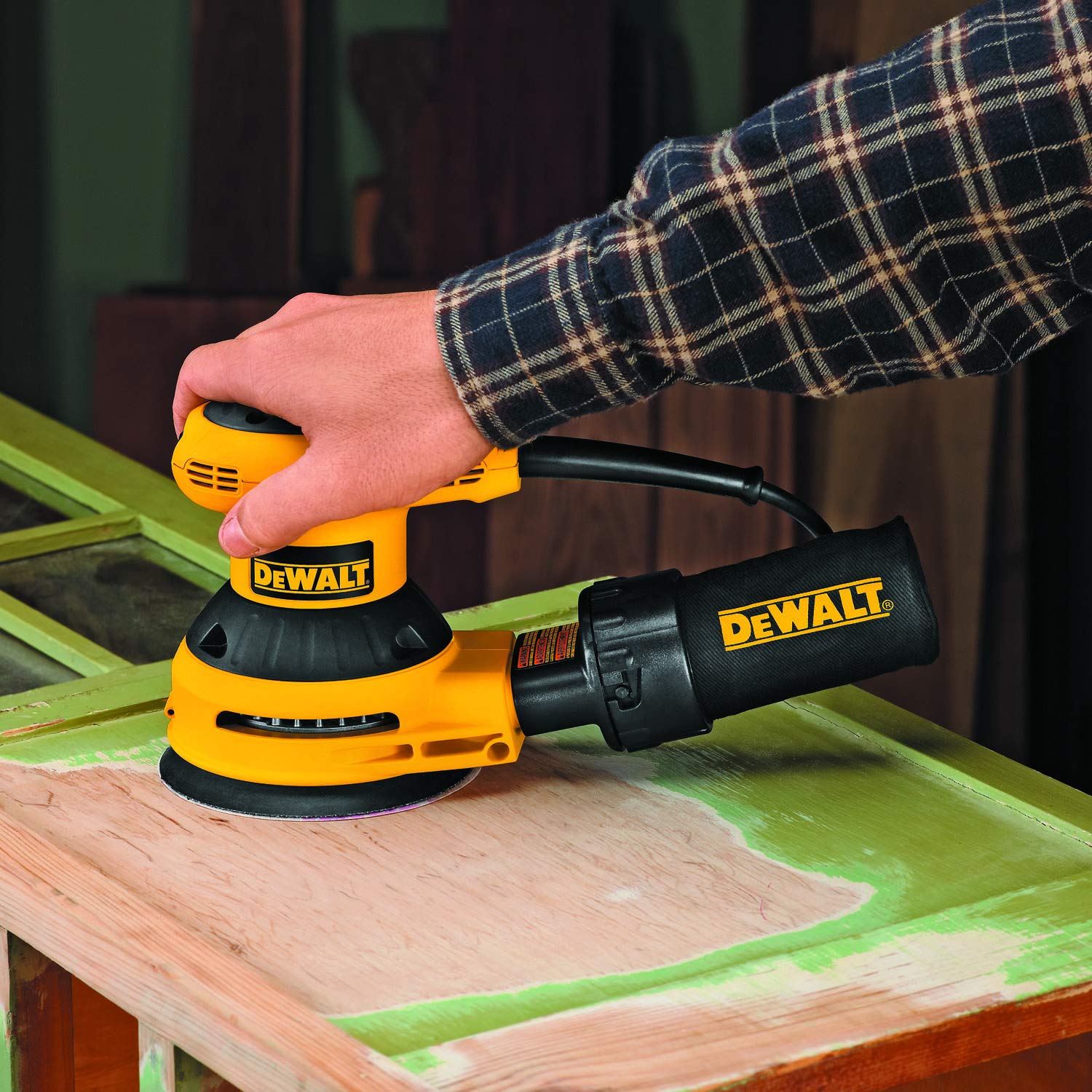 DEWALT Disques abrasifs 125mm grain 320 10 pièces DT3108-QZ