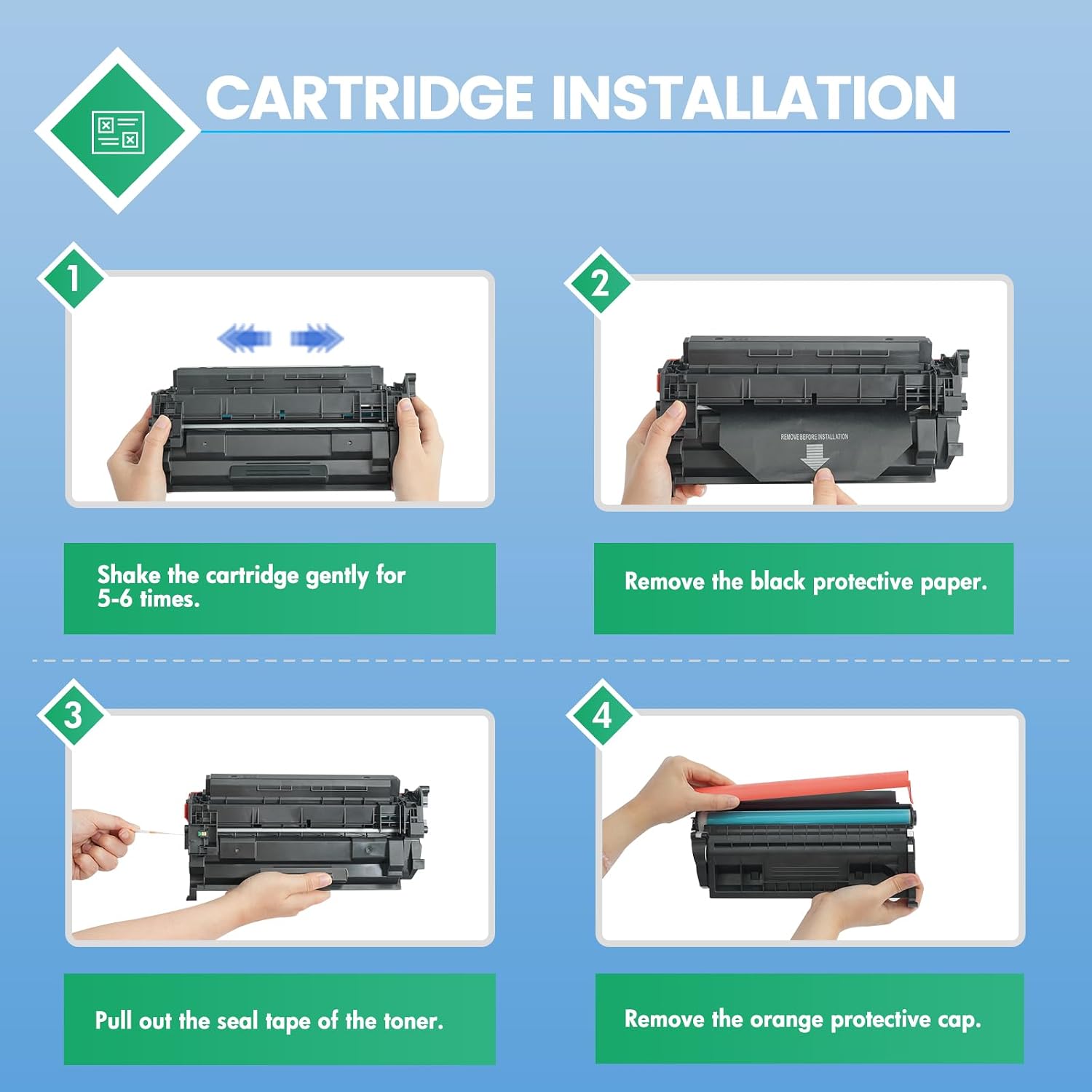 89A Black Toner Cartridge 2-Pack Compatible Replacement for HP 89A CF289A 89X CF289X (with Chip) for LaserJet Enterprise M507 M507n M507dn M507x MFP M528dn M528f M528c M528z M528 Series Printer
