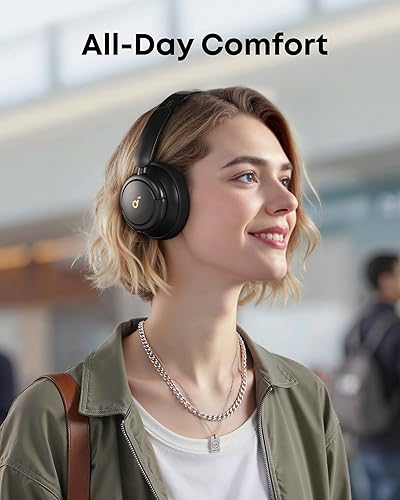 Miniatura 5 de Soundcore Q30 by Anker, Hybrid Active Noise Cancelling Headphones, Multiple Modes, Hi-Res Audio, Custom EQ via App, 50H Playtime, Comfortable Fit