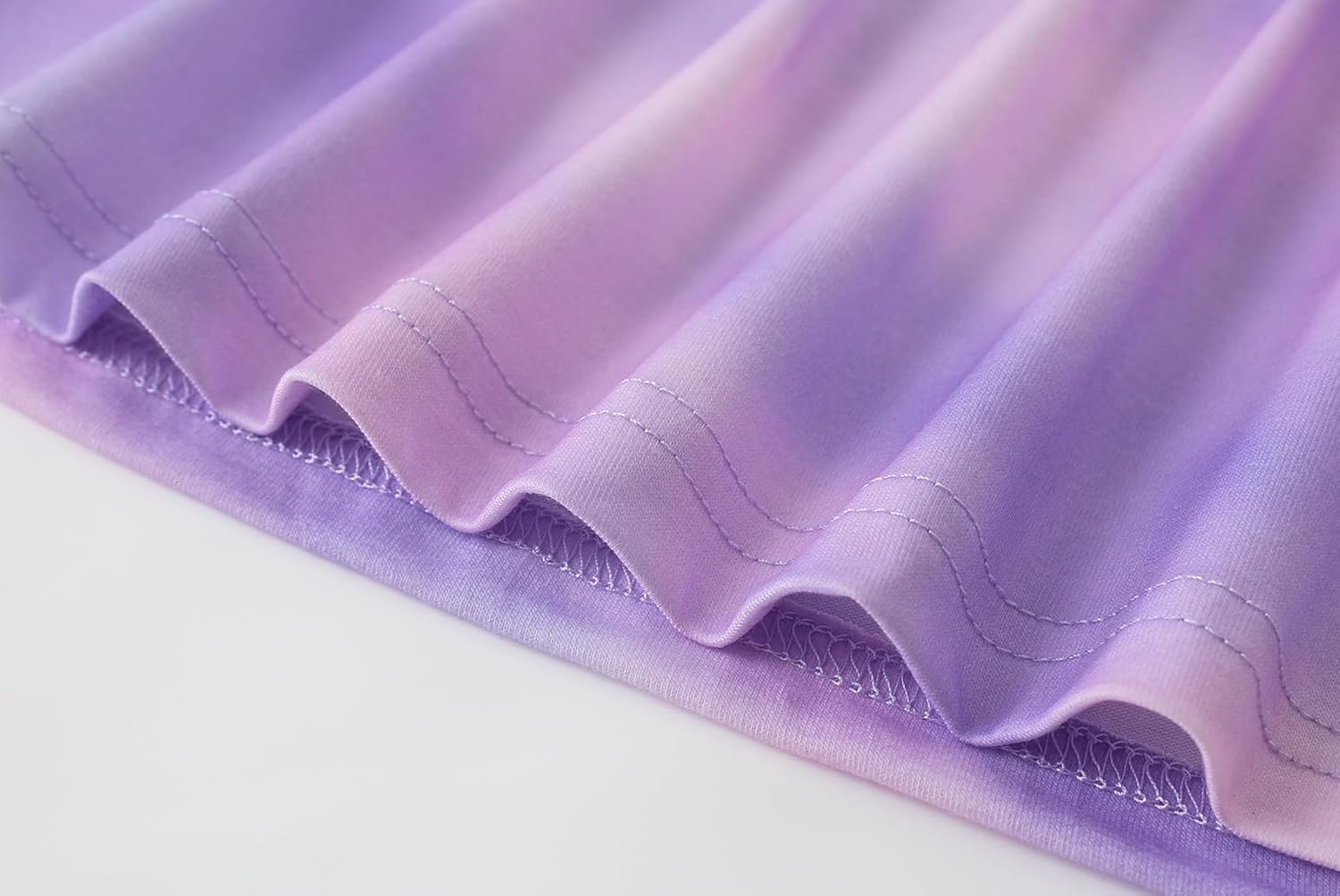 CYCHELRY Tie Dye Bunny Pajamas for Tween Girls Short Sleeve Big Kids PJS Sets Matching Clothes Size 6-16 - Image 5