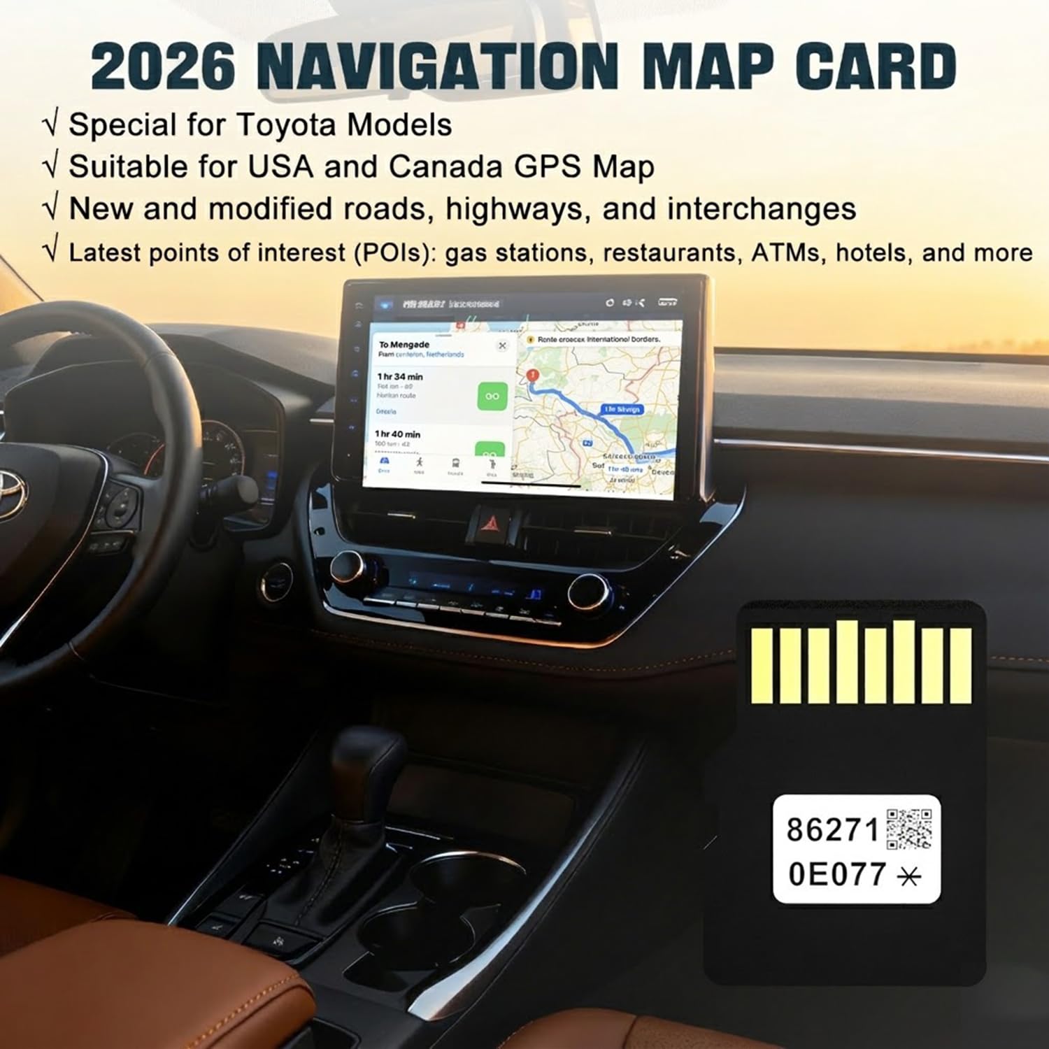 Amazon.com: 2026 Navigation SD Card Update for Toyota - Compatible