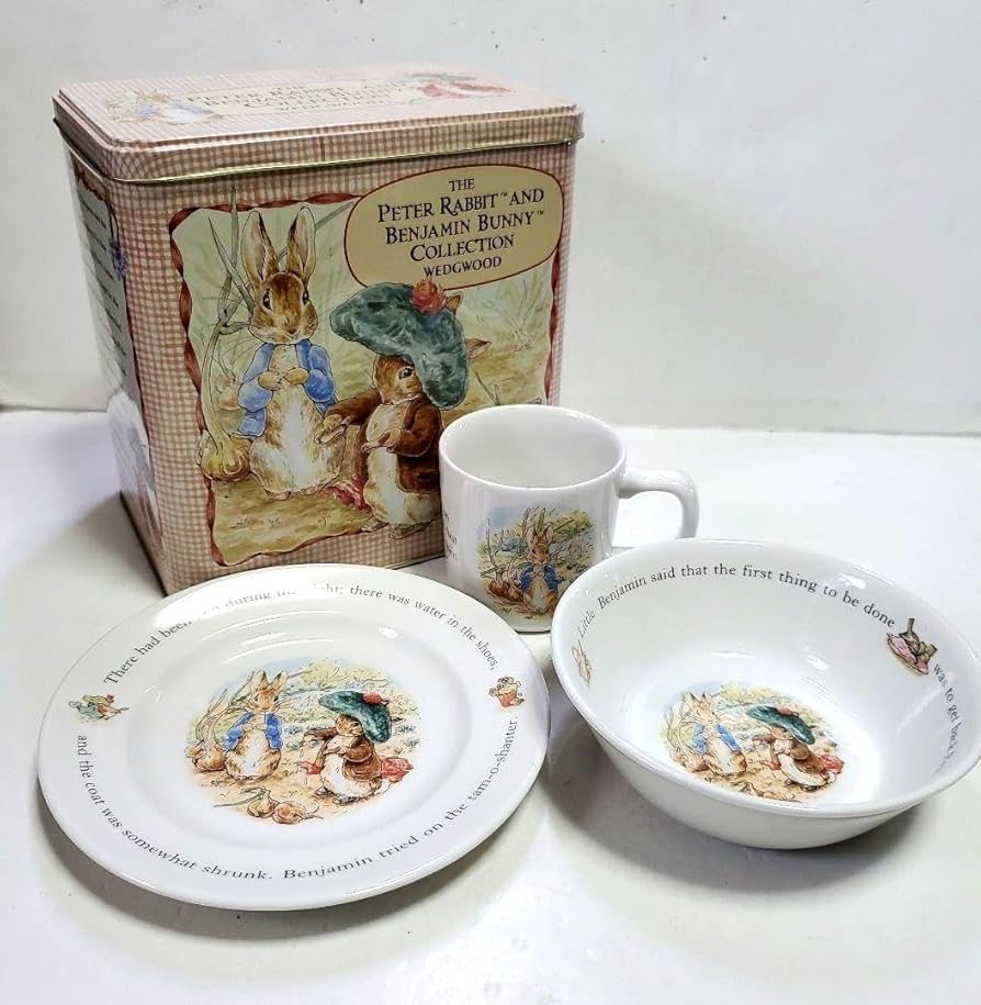 ウエッジウッドピーターラビット ベンジャミンバーニー 食器セット