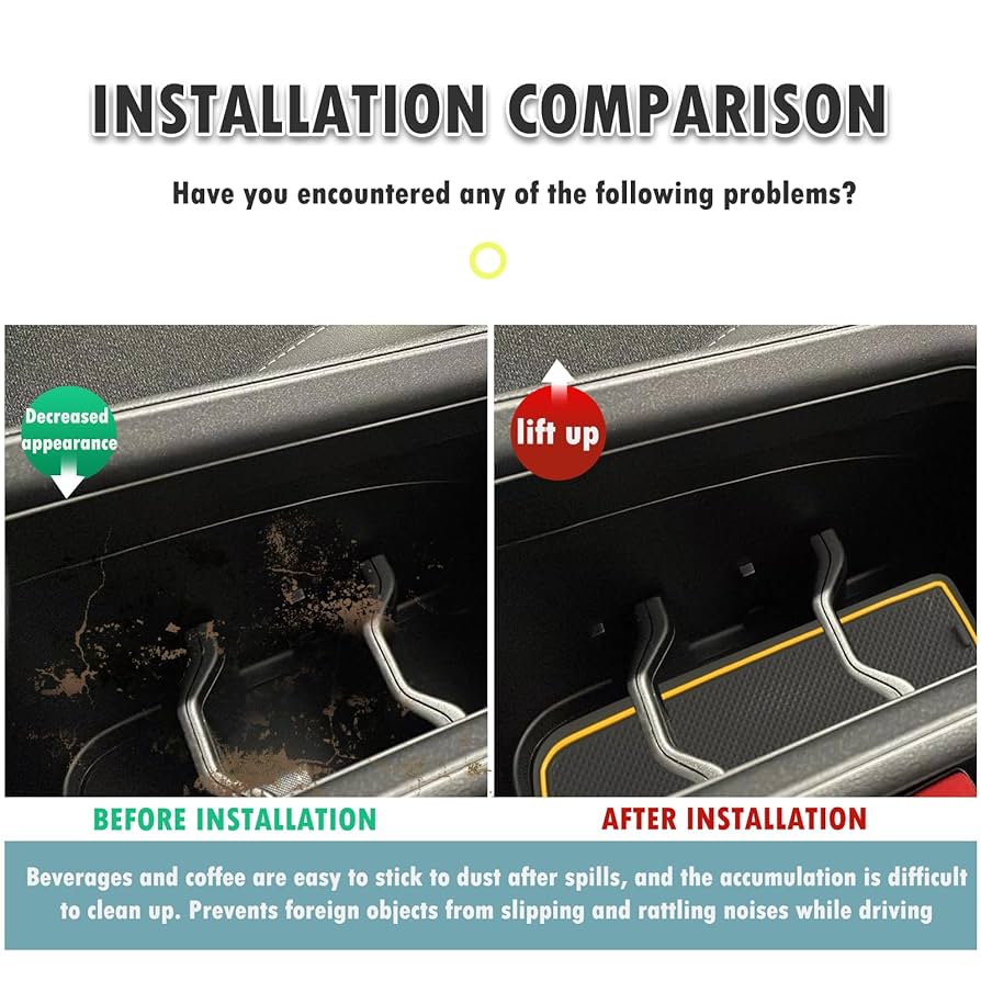 Ruiya Foot Mats Accessories For Jeep Avenger EV Electric 2024 2025, Car Waterproof Floor Mats 3D Rubber Mats Avenger EV Accessories Non-slip Mat Set