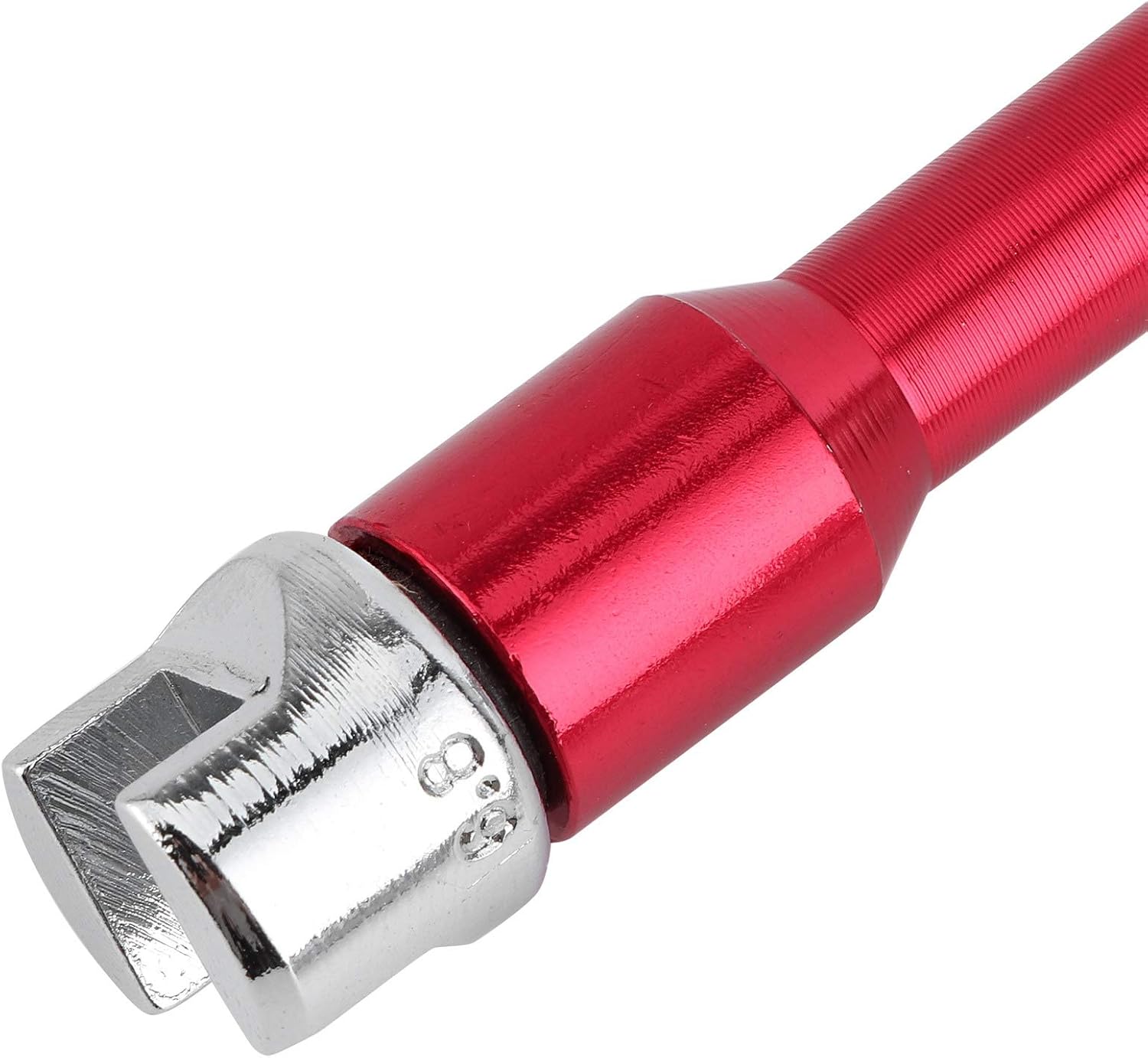 Motorcycle Spoke Wrench Set 10 Sizes Easy Disassembly with Box, Fit Most Motorbikes