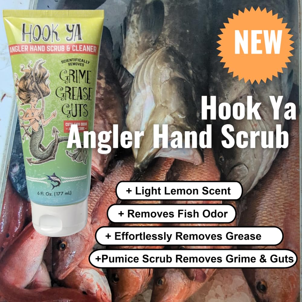 Fishing Hand Soap Fish Smell Remover and Degreaser– Fishing Tool & Essential Fishing Gear for Men – Deodorizing Hand Soap for Anglers, Mechanics, Boat Use & Outdoor Fishing Accessories – 2 Pack 12oz - Image 2