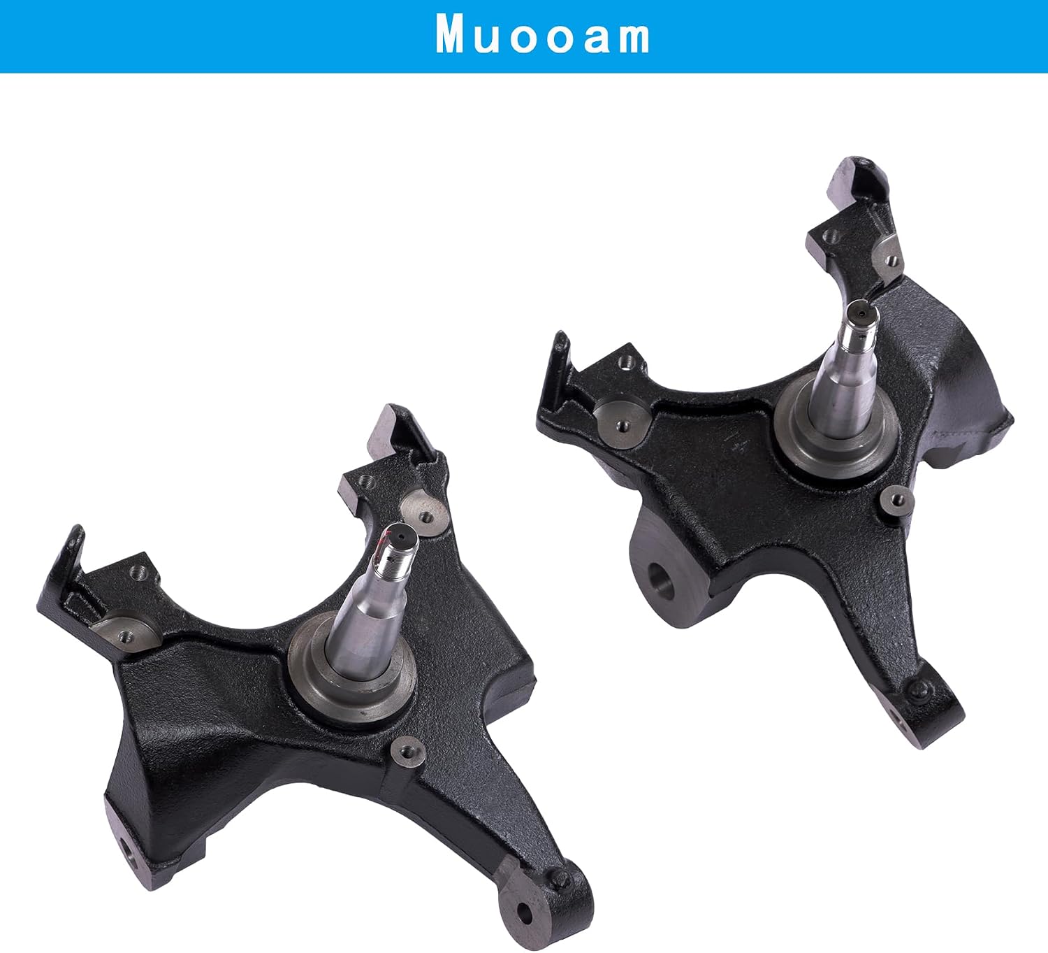 2" Drop Spindles Steering Knuckle Replacement for Silverado C1500 1988-1998 Replacement for Yukon 2Dr & 4Dr 1995-1999