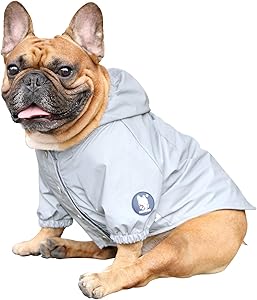 iChoue 犬用防寒コート 反射安全ジャケット 防水レインコート