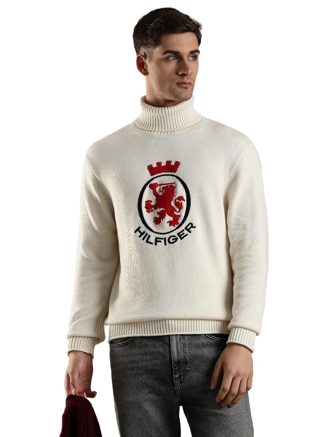 tommy hilfiger Relaxed fit Cotton Crew Neck Pullover-picture-37