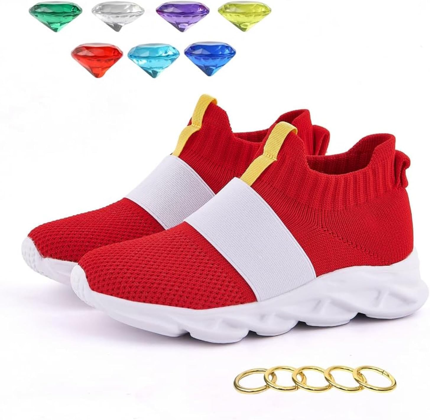 SharinganBoys Sneakers Shoes for Kids Boys Girls Red Sneakers Birthday Fashion Walking Shoes
