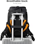 K&F Concept Camera Backpack, Hard Shell Camera Bag, Large Capacity Photography Backpack with 15.6" Laptop
