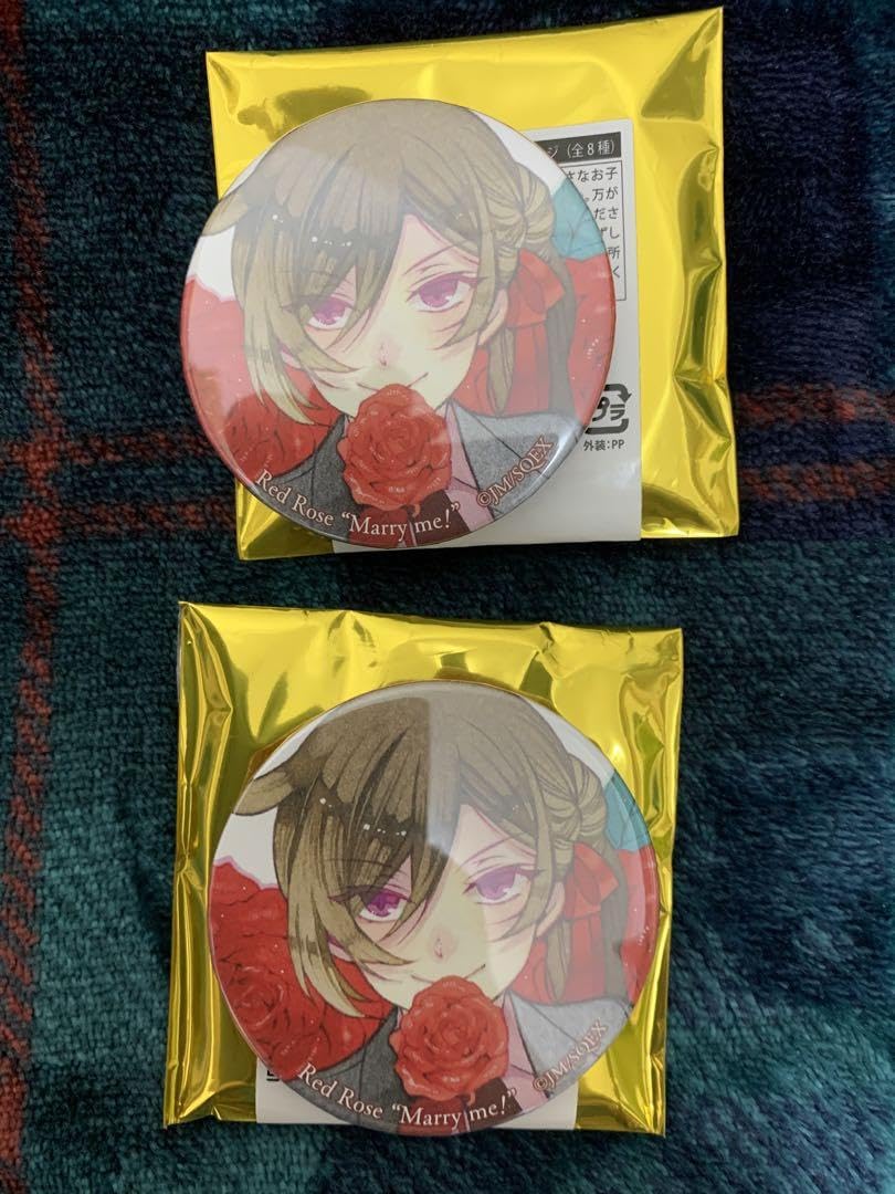 Amazon | PandoraHearts 花言葉缶バッジ アリス 2点セット | バッジ 