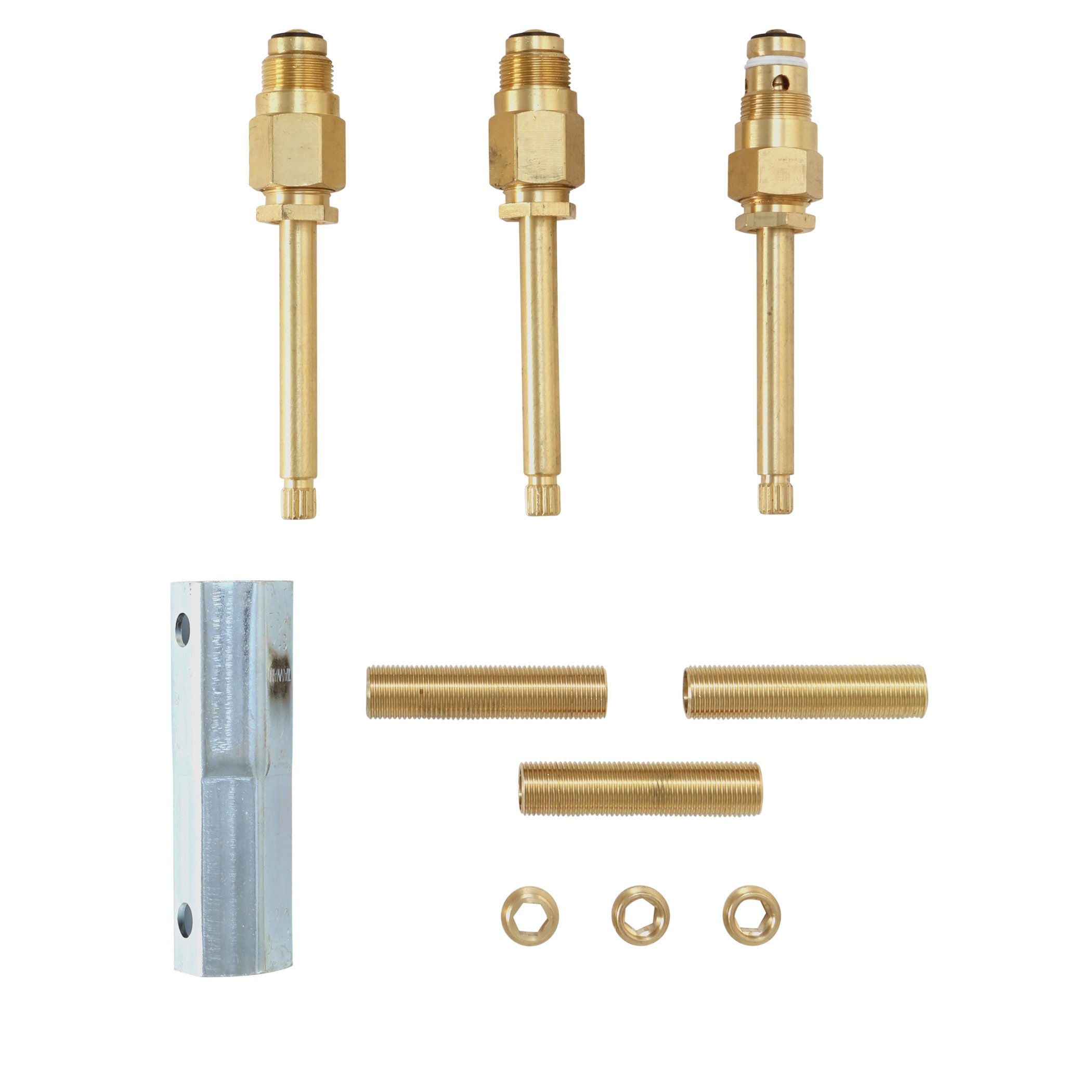 Danco 39616 3-Handle Tub/Shower Trim Kit for Central Brass Chrome - Image 3