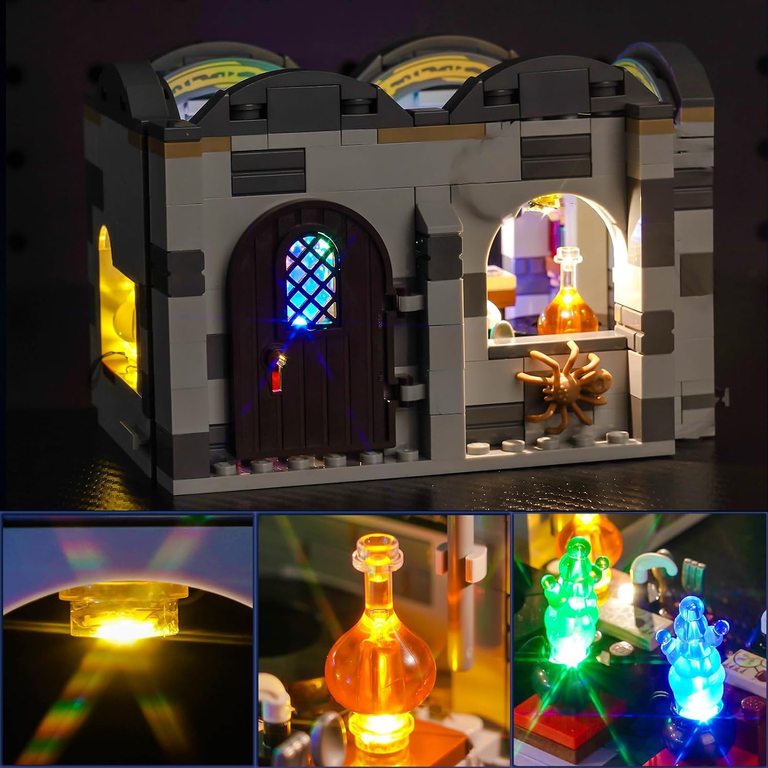 BrickBling LED Light Compatible with Lego Potions Class Compatible with Lego 76431-No Bricks