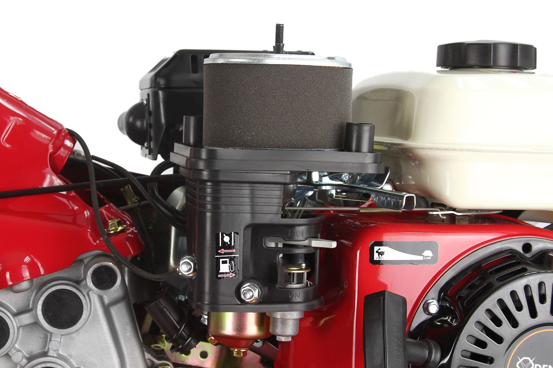 Motozappa Motocoltivatore a Benzina Area Lavoro 95cm zappatrice Motore a Scoppio 210cc 5,4 CV 4 Tempi