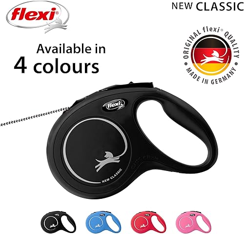 Miniatura 5 de Correa Automática Flexi New Classic M 5 M Cinta Negra