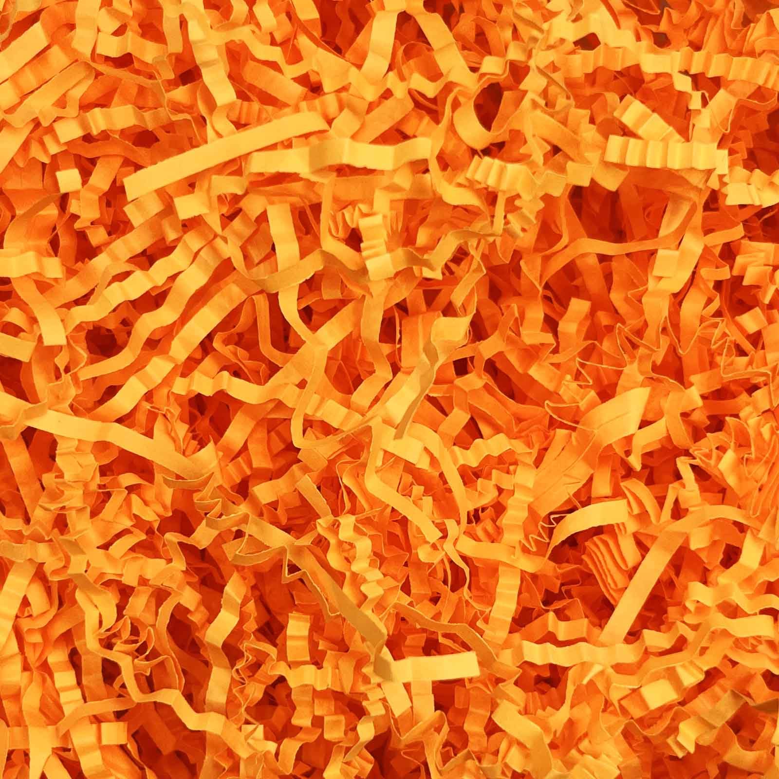 - 10LB Crinkle Cut Paper Shred Filler, Paper Shreds for Basket Fillers, Birthday, Gift Wrapping, Anniversary, Wedding, Halloween, Thanksgiving, Christmas Gift Decor Party Filler (Fluorescent Orange)