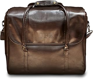 Graham Weekender Bag - 6 Bottle Travel Wine Carrier, Insulated Wine Bag Cooler
