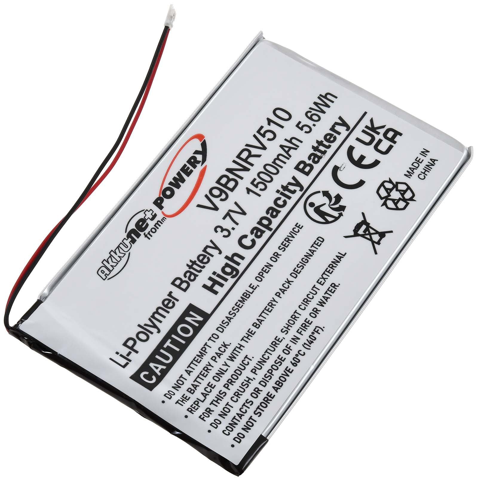 Akku für E-Book Reader Barnes & Noble Typ PR-285083, 3,7V, Li 