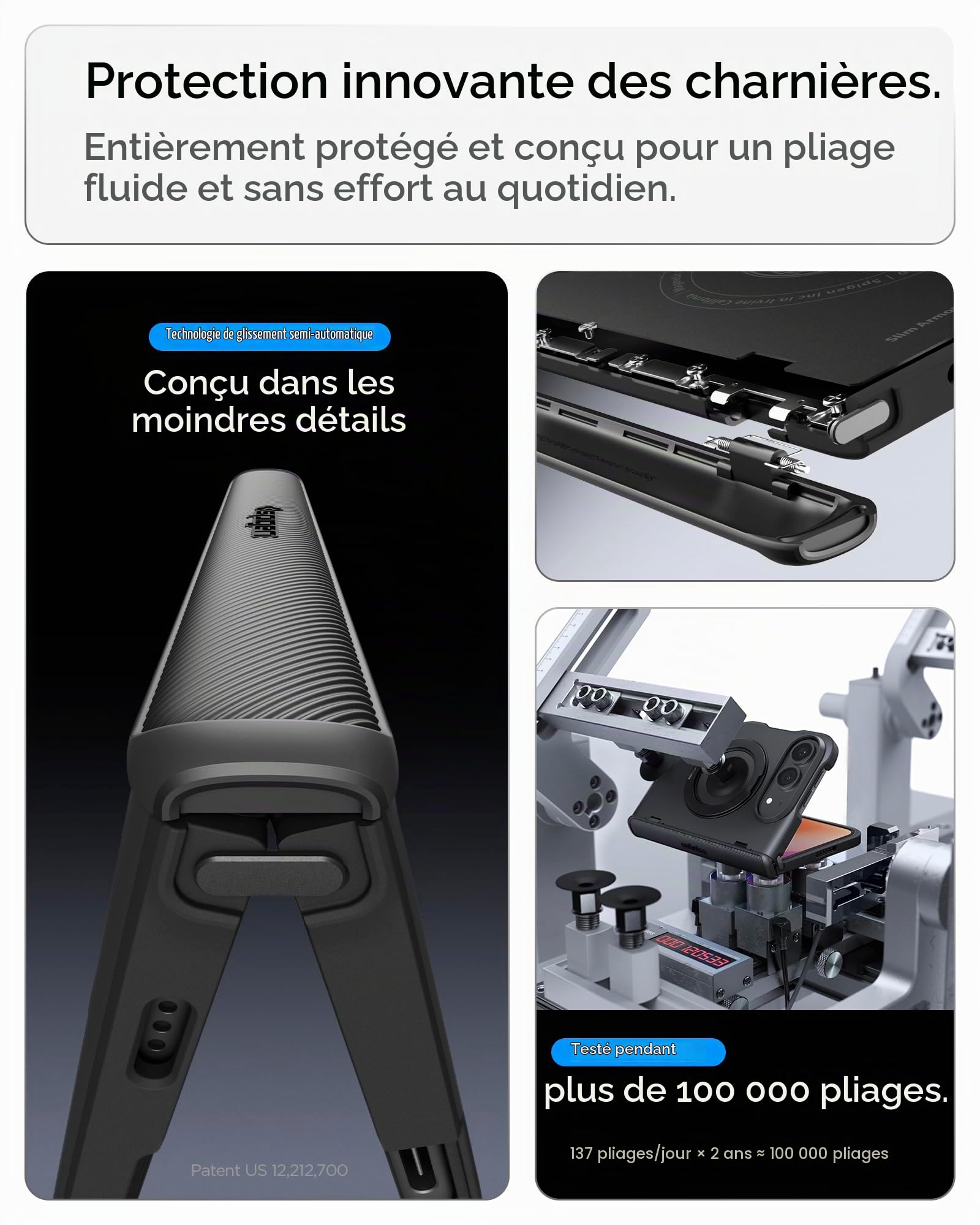 Spigen Slim Armor Pro S MagFit Coque pour iPhone Duo