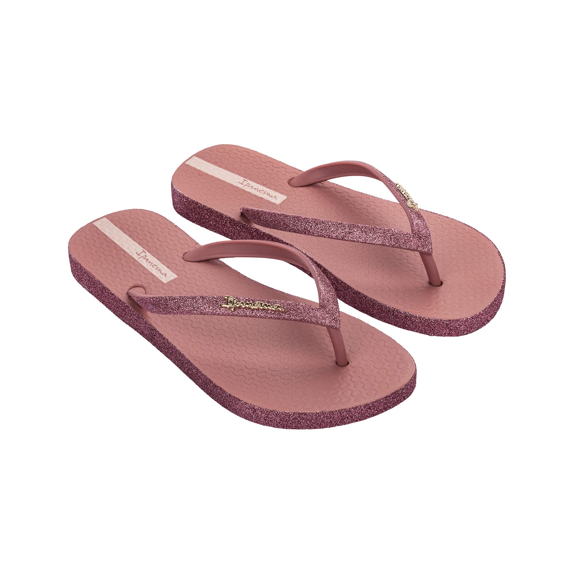Ipanema Women's Maxi Glow FEM, Dark Pink/Glitter Pink, 35.5 EU, Dark pink glitter pink, 3.5 UK
