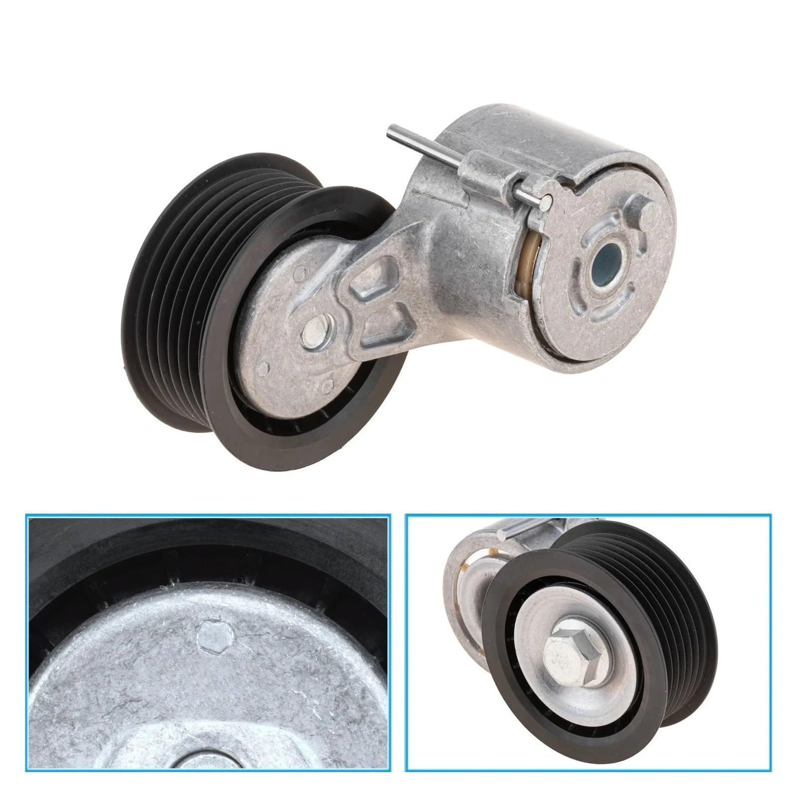 Tensor de Correa 1PCS 06E903133AB Polea tensora de Correa para A4 B8 para A5 S5 para A6 para C6 C7 2010-2015 06E 903 133 M