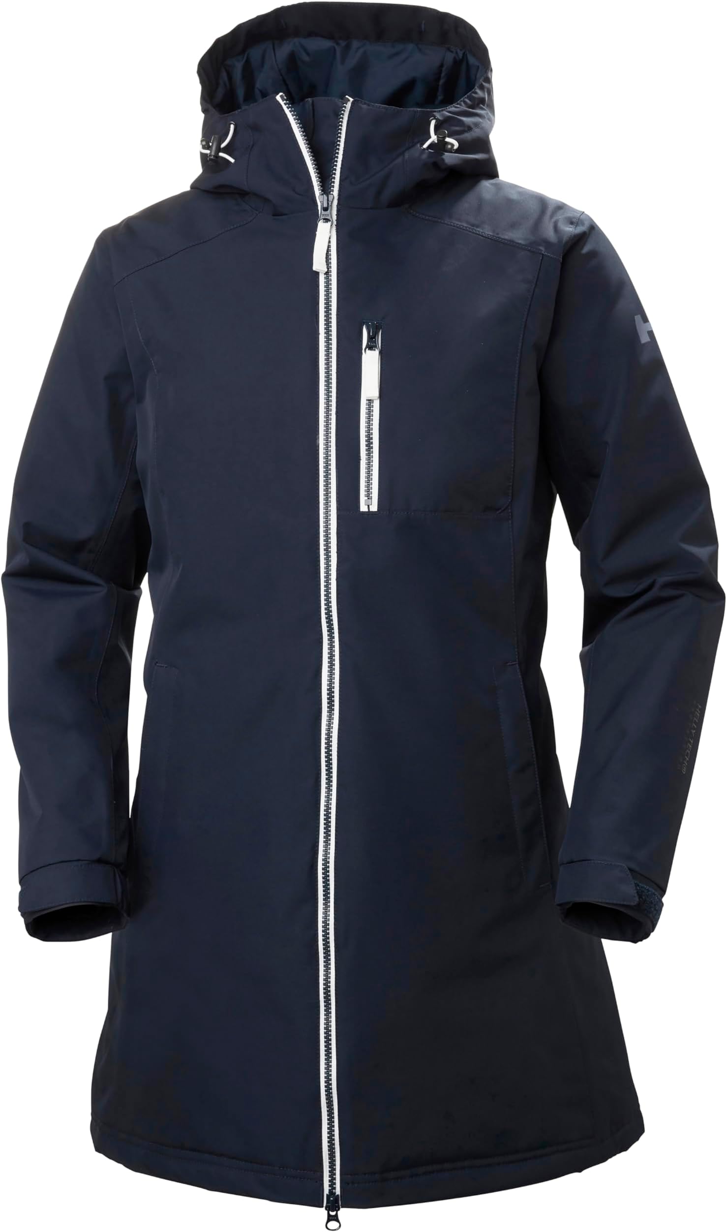 Long Belfast Winter Jacket Navy MD