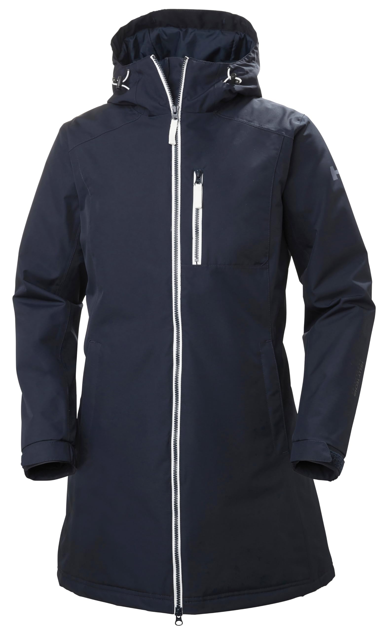 Helly Hansen Women's W Long Belfast Winter Jacket, Navy, XS