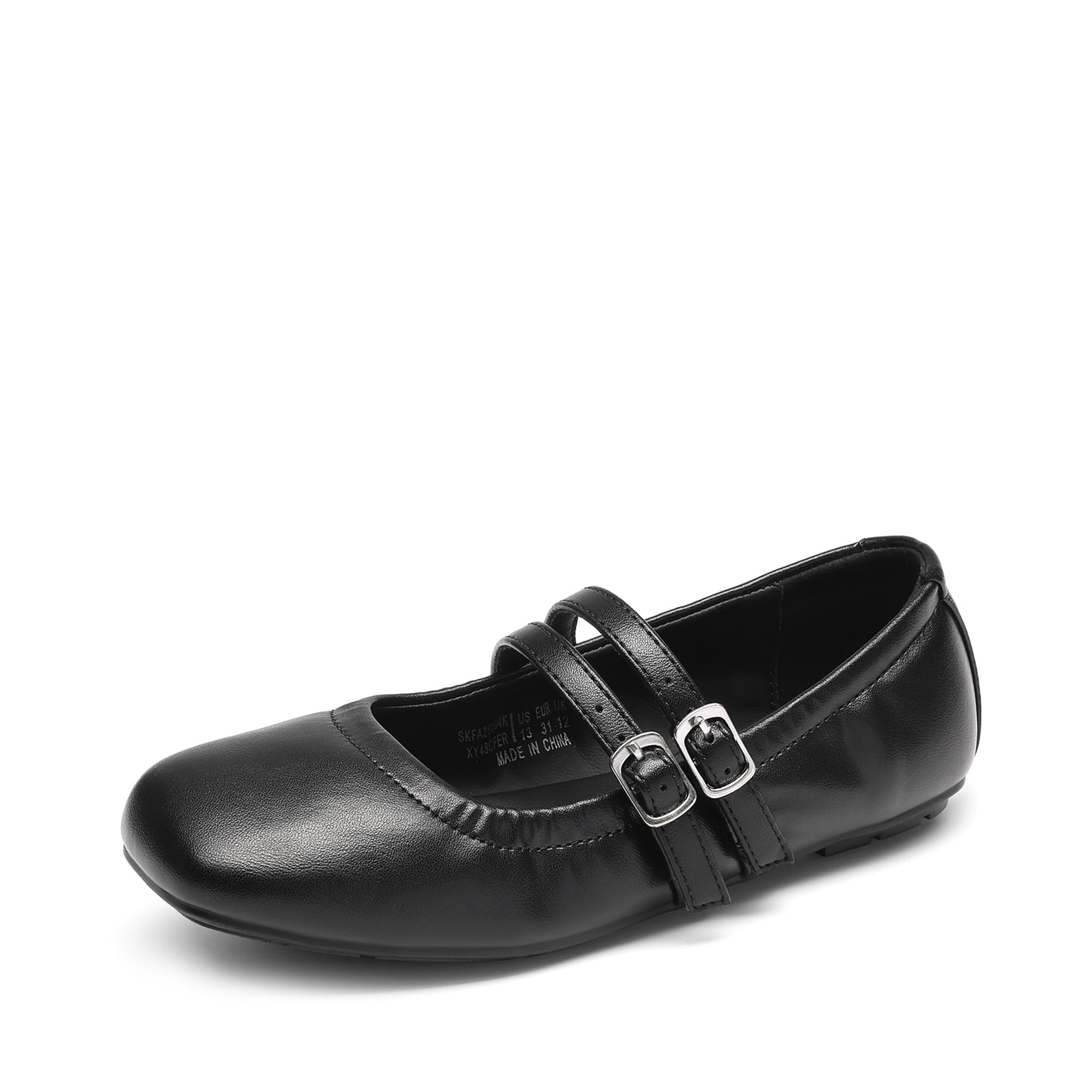 DREAM PAIRS Zapatos de vestir para niñas, zapatos de ballet Mary Jane para bodas y fiestas