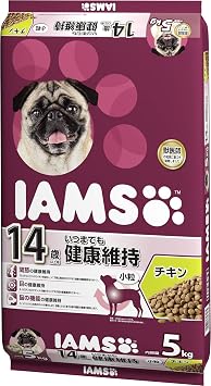 IAMS Senior Dogs, For Ages 14 and Up, Keep Your Health Forever, Chicken