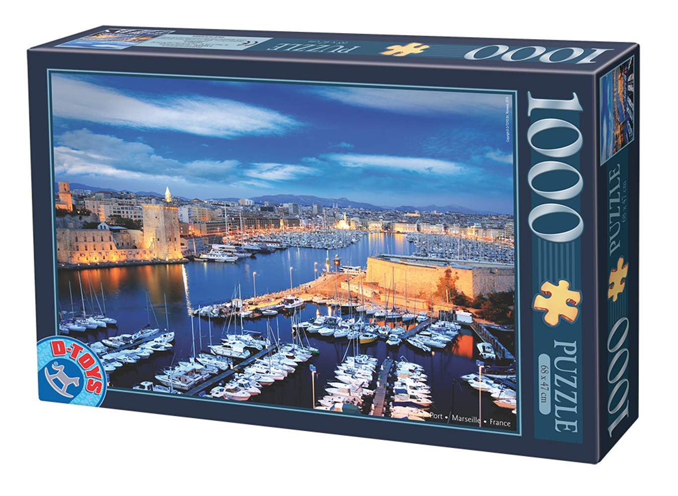D-Toys Puzzle 1000 Teile – Kunstmotiv „Frühling“ Von Botticelli, 68 X 47 Cm, Hochwertig