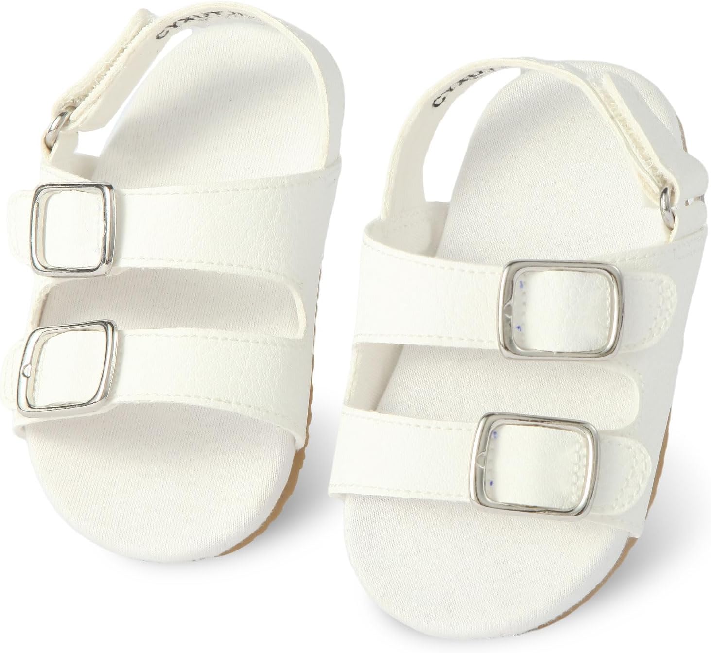 Baby Boys Girls Infant Summer Sandals Open-Toe Outdoor Anti-Slip Rubber Soft Sole Newborn Toddler First Walker Shoes