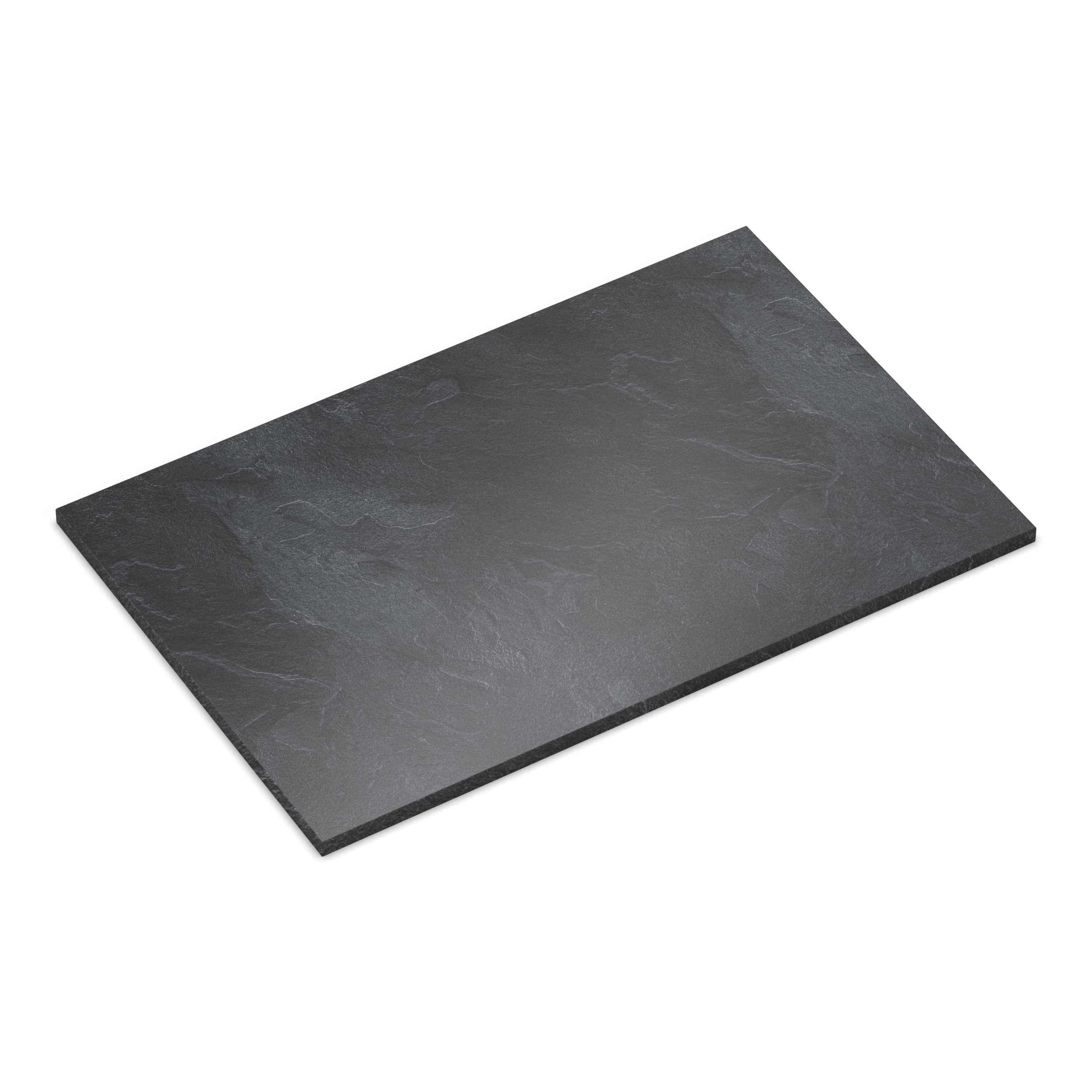 AUPROTEC Piano del tavolo 28mm in ardesia 100x70 cm | Pannello truciolare con bordo ABS da 2mm e incollaggio PU | rivestito in melammina | robusto e idrorepellente