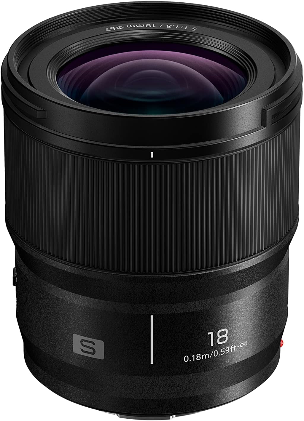 S18E Lumix S 18mm Ultra Wide-Angle Lens F1.8 O.I.S., Compact & Lightweight Design, 3 ASPH / 1 UED / 3 ED / 1 UHR