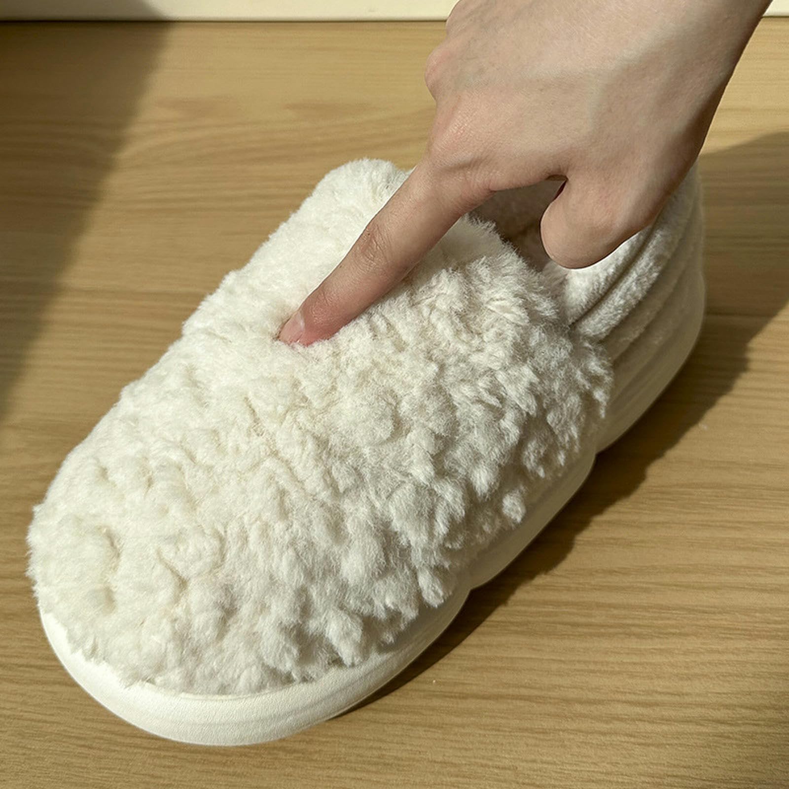 Zapatillas de estar por casa de animales para niña, pantuflas de invierno mullidas