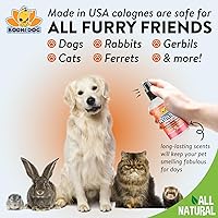 Vista 5 de Bodhi Dog Premium Dog Cologne - Deodorizing Dog Perfume & Conditioner for Dogs & Cats - Natural Long Lasting Spray for Pets - Gentle & Safe Formula