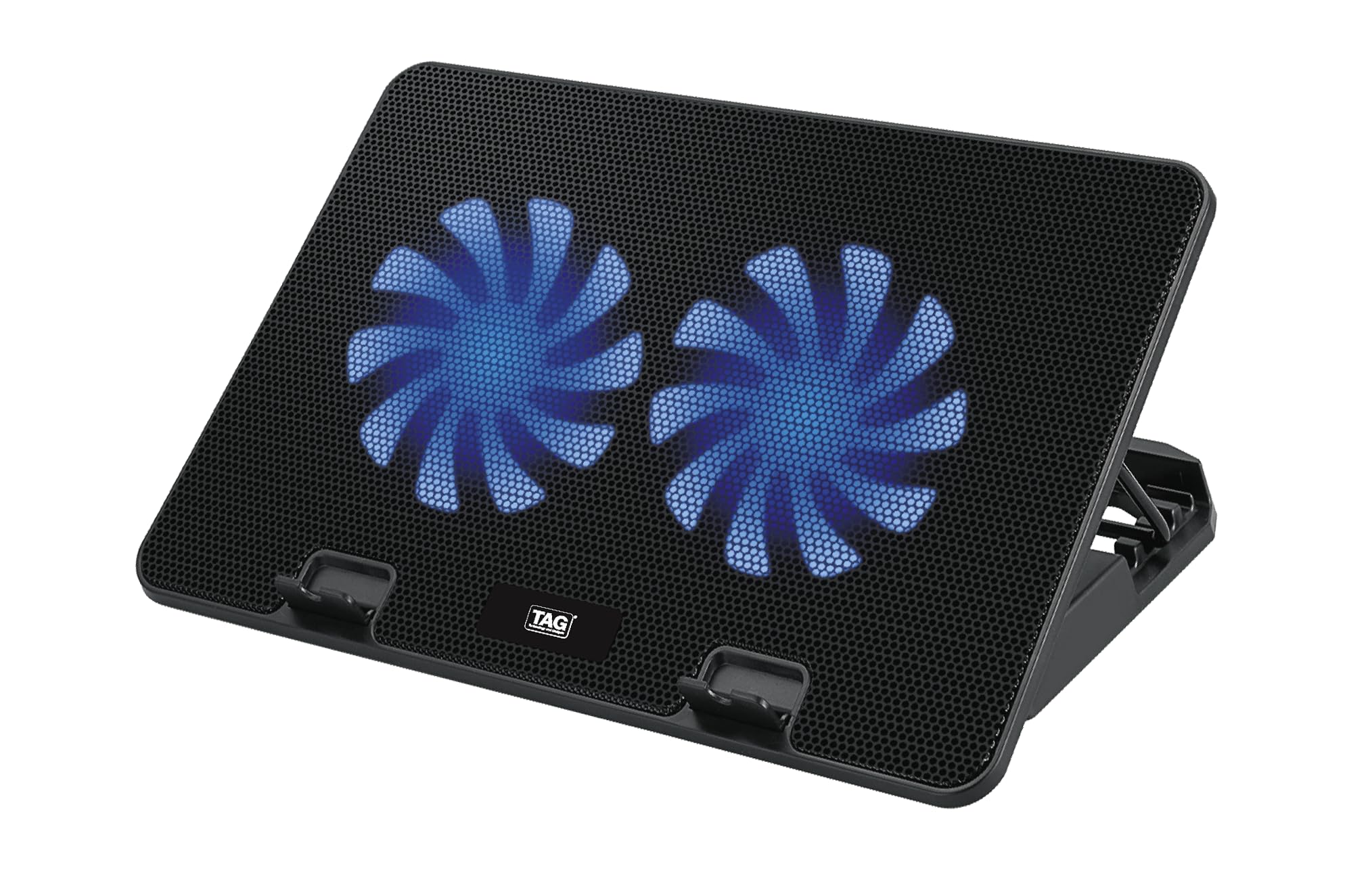 See full amazon price history chart for TAG Frost 2.0 Laptop Cooling Pad | 2 * 1 125mm Blue LED Lights 2 Fans | Fan Speed Control | 2 USB Ports | 10-15.6 Inch Laptop Support | 4 Levels Height Adjustments Stand | Anti-Skid Baffle TAG Frost 2.0 Laptop Cooling Pad | 2 * 1 125mm Blue LED Lights 2 Fans | Fan Speed Control | 2 USB Ports | 10-15.6 Inch Laptop Support | 4 Levels Height Adjustments Stand | Anti-Skid Baffle (B0DB5TSJS3) Amazon Price History, Amazon Price Tracker