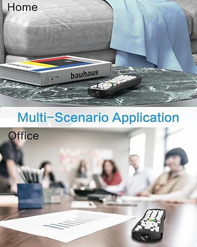 Miniatura 3 de HD 1080P Cámara oculta TV remoto espía cámara 2 en 1 uso WiFi cámaras con video y detección de movimiento para seguridad interior hogar inalámbrico