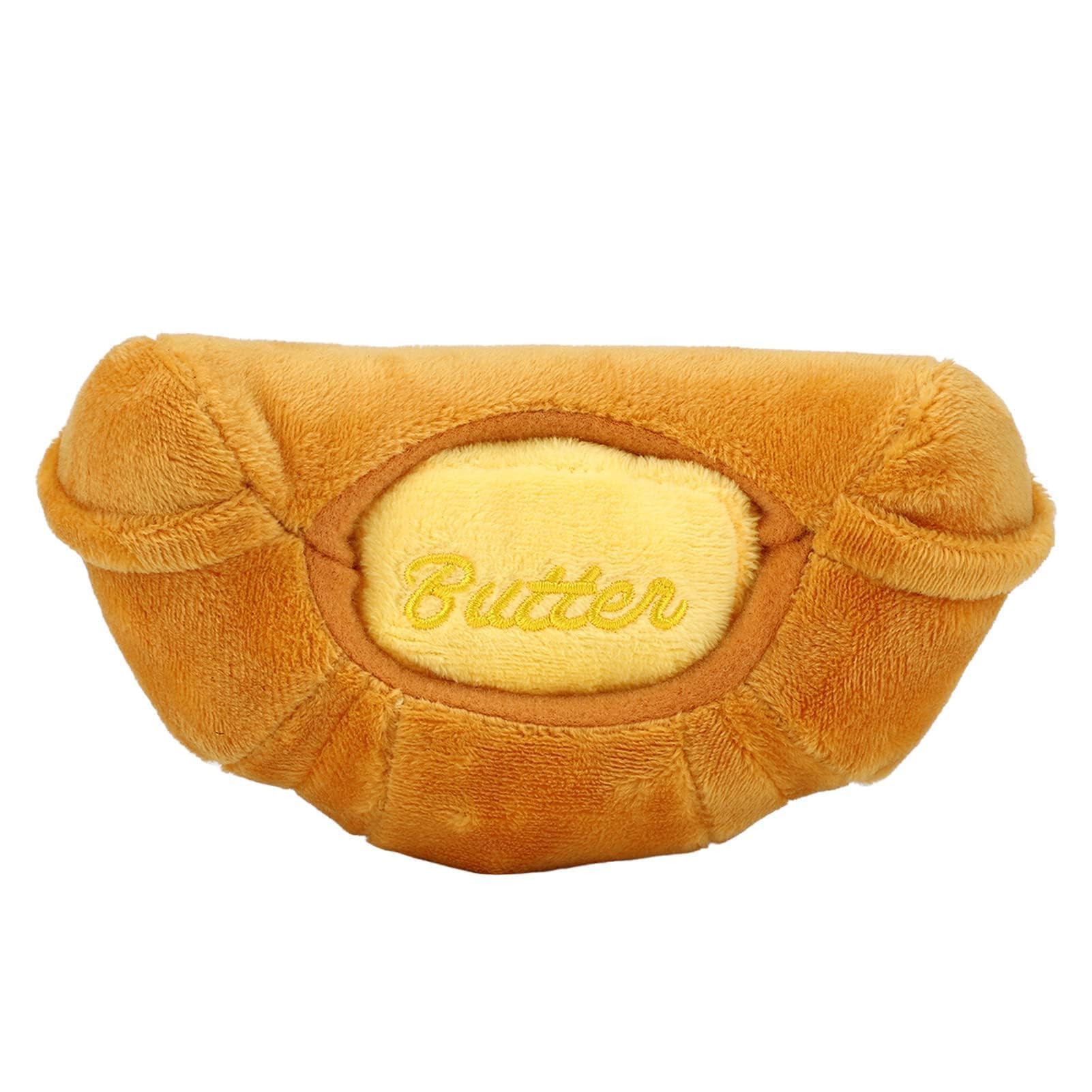 Jouet couineur pour chien en peluche qui soulage les dents