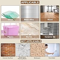 Vista 6 de Rollo de cinta de gancho y bucle de 20 pies x 1 pulgada con adhesivo resistente - Tiras de cinta de montaje de sujetadores con parte trasera