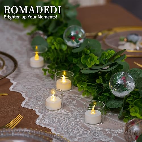 Miniatura 2 de Portavelas votivas de té para boda, mini portavelas de cristal transparente como cenas, fiestas, eventos, cumpleaños, recepción, centro de mesa,