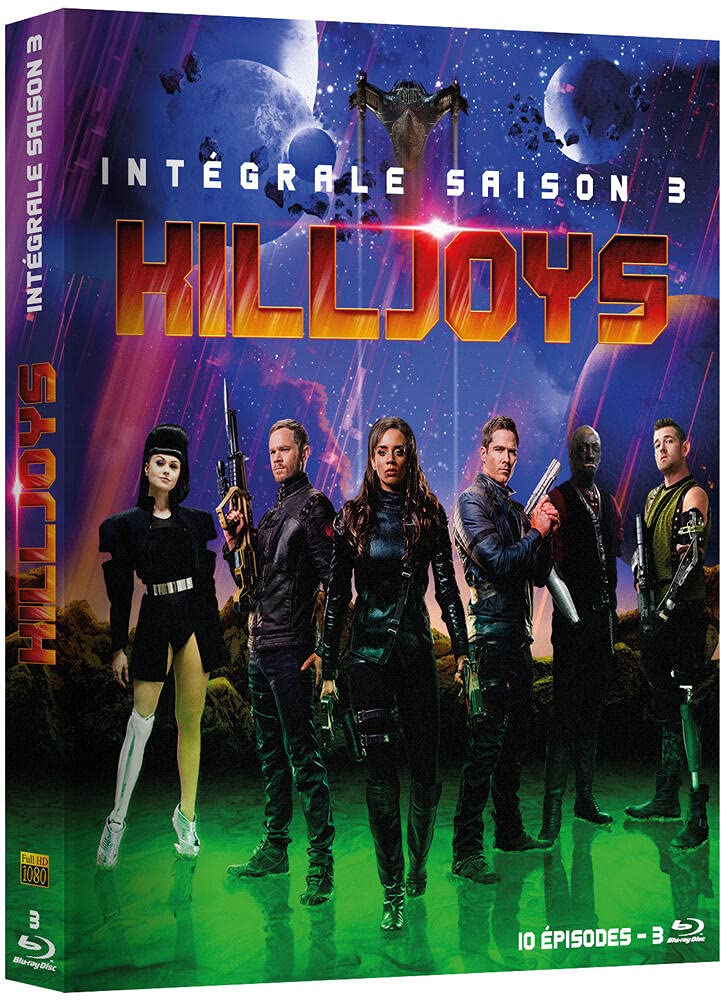 Killjoys Saison 3 en formato Blu-ray, la serie ideal para tus noches de cine en casa