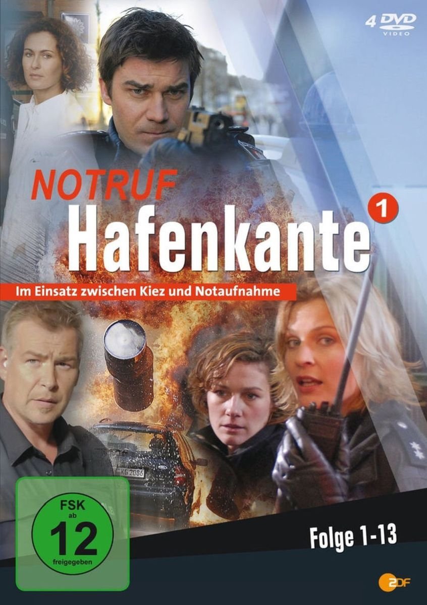Serie DVD Notruf Hafenkante 1: Colección alemana con los episodios 01-13 completos